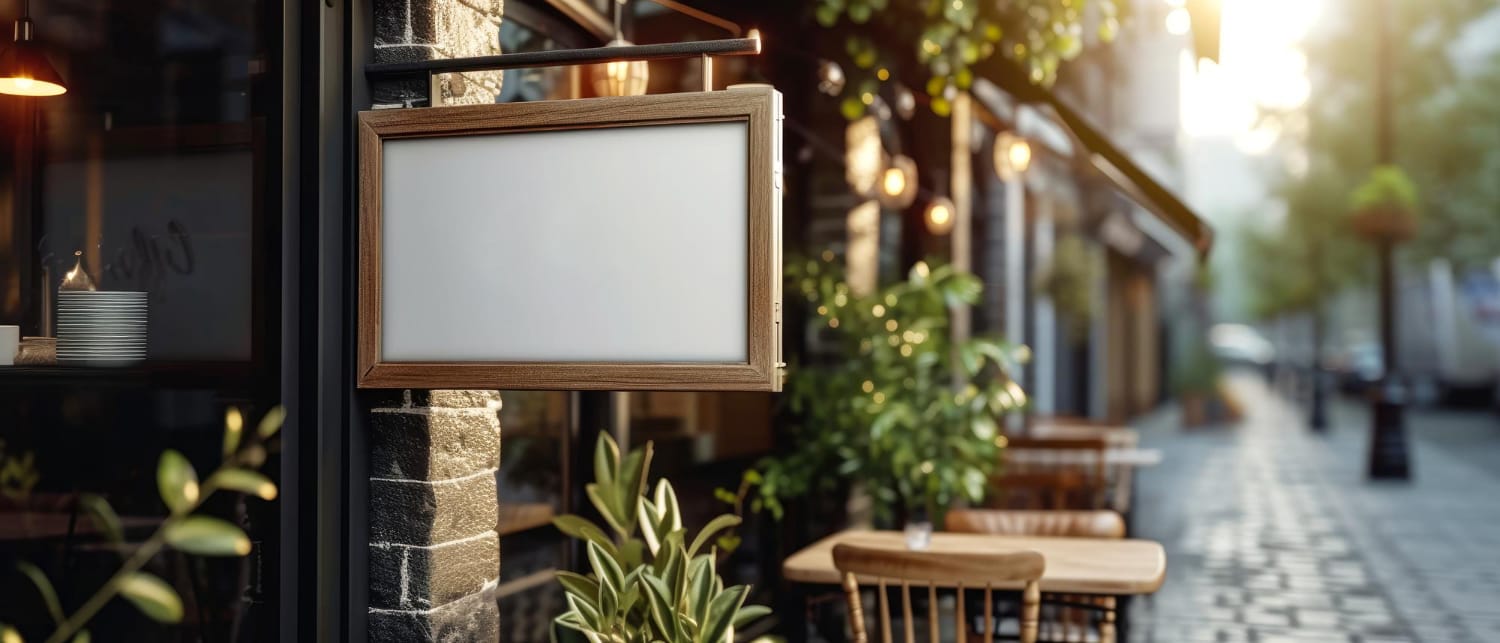 שלטים לחנות